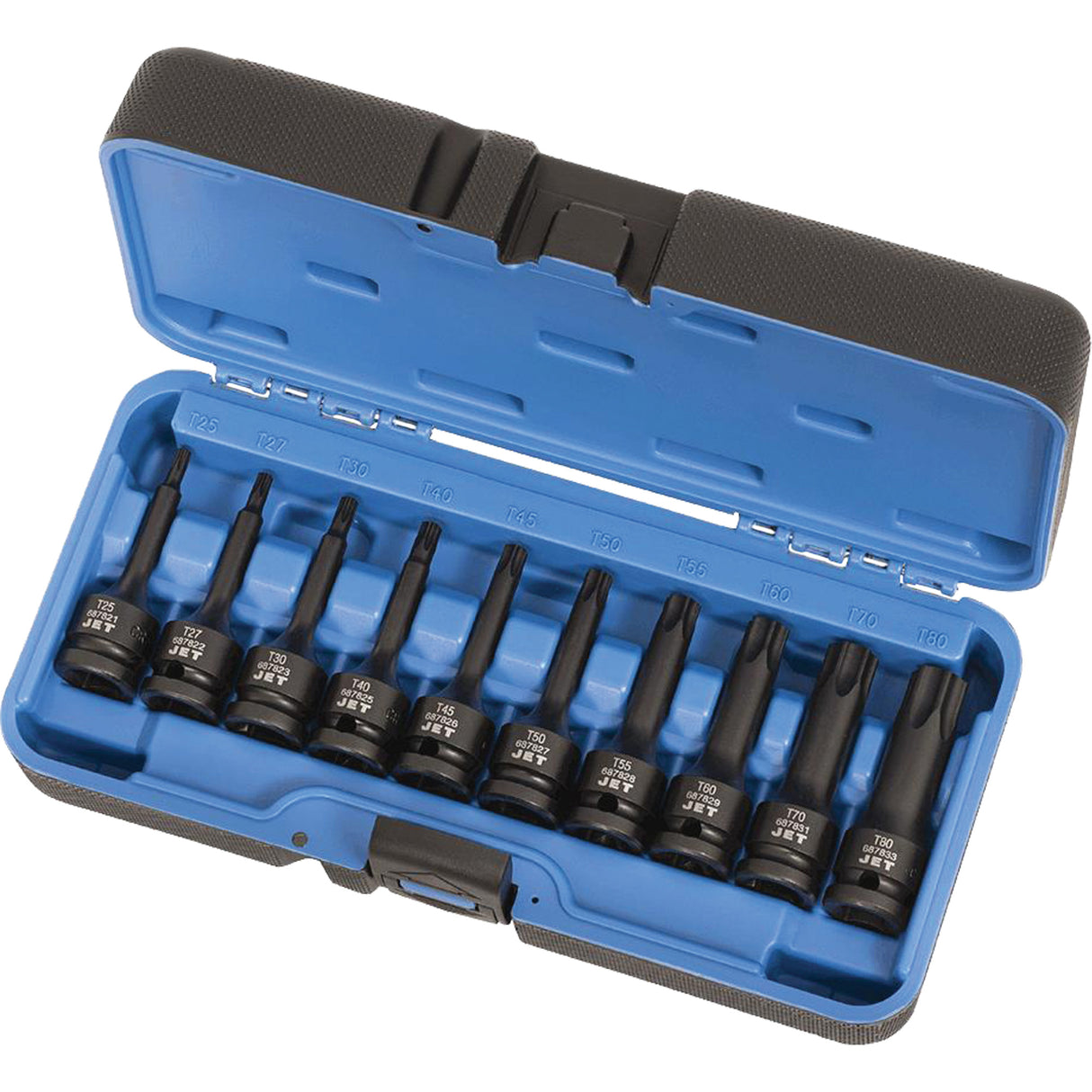 PTB-1210 1/2" Drive Torx® Bit Impact Socket Set, Torx®, 1/2" Drive, 10 Pcs