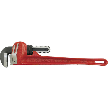 PW-18 Super Heavy-Duty Pipe Wrench, 2-7/8" Jaw Capacity, 18" Long, Powder Coated Finish, None Handle