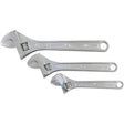 AW-3S Adjustable Wrench Set, Adjustable, 3 Pieces, Imperial and Metric