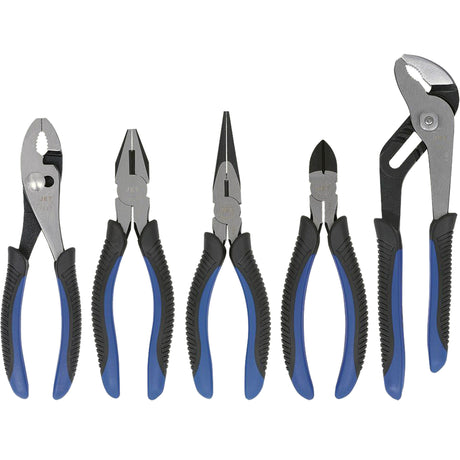 JIPS-5SHD Super Heavy-Duty Industrial Pliers Set, 5 Pieces