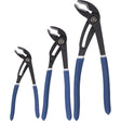 JRWP-3S Push-Button Ratcheting Pliers Set, 3 Pieces