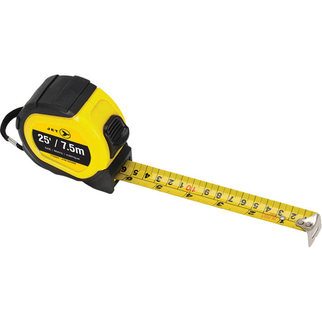 JTM-425SM Tape Measure, 25', Imperial & Metric Graduations