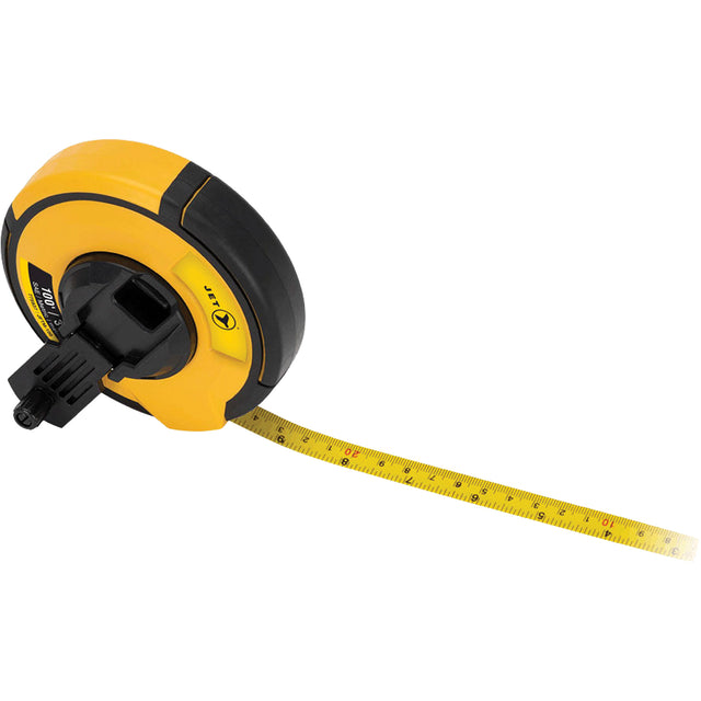 Steel Tape Measure, 1/2" x 100', Imperial & Metric Graduations