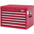 PMC2706 Pro Series Toolbox Combo, 17-7/8" D x 26" W x 18-15/16" H, Red