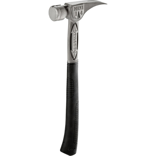Tibone™ Mini Milled/Curved Titanium Hammer, 14 oz., Cushion Handle