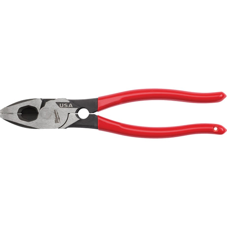Lineman's Dipped Grip Pliers with Thread Cleaner