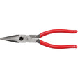 Long Nose Dipped Grip Pliers, 8" L