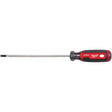 Cabinet Screwdriver, 3/16" Tip, Round, 254 mm L, Cushion Grip Handle