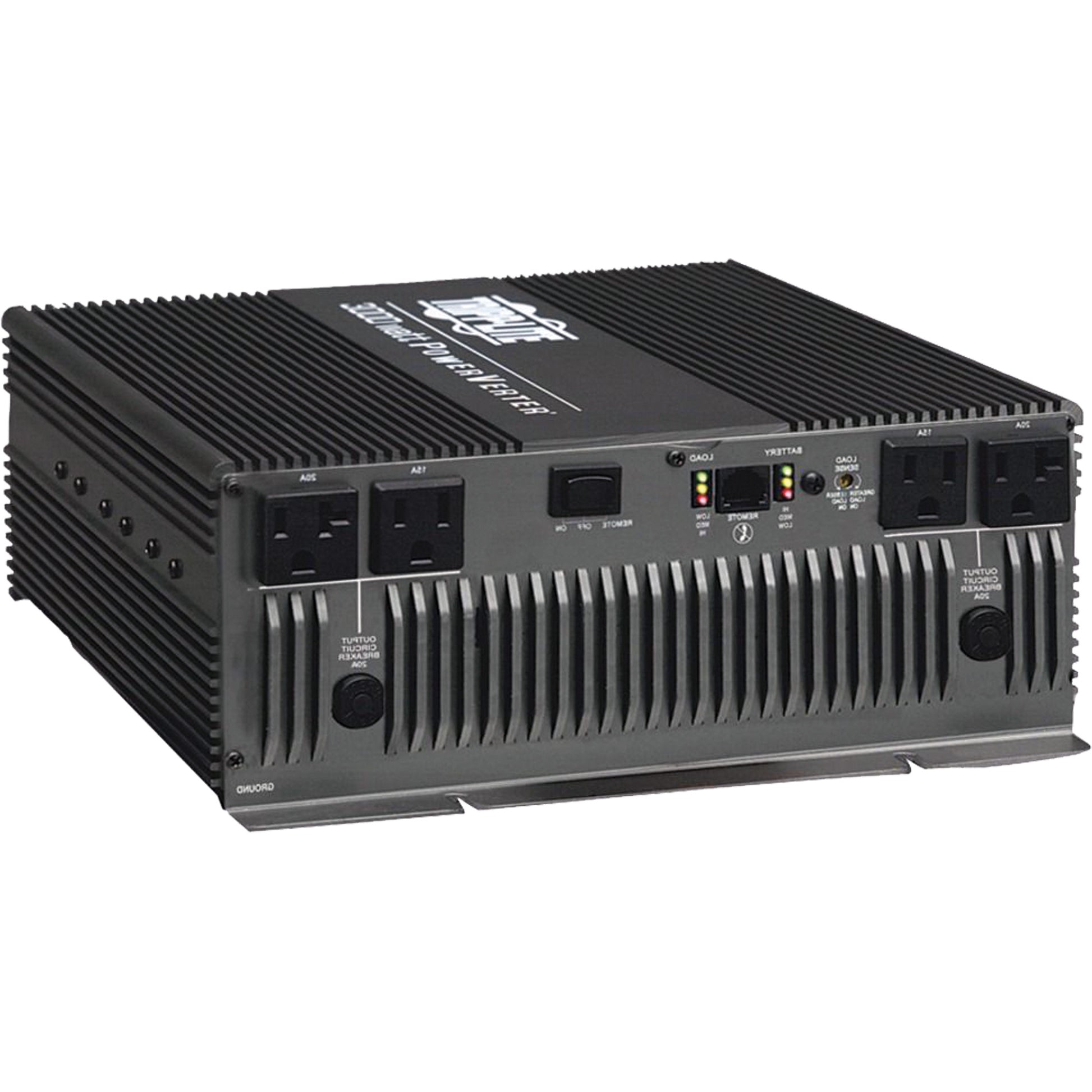 PowerVerter Compact Inverter for Trucks with 4 Outlets, 3000 W