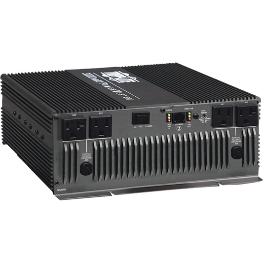 PowerVerter Compact Inverter for Trucks with 4 Outlets, 3000 W