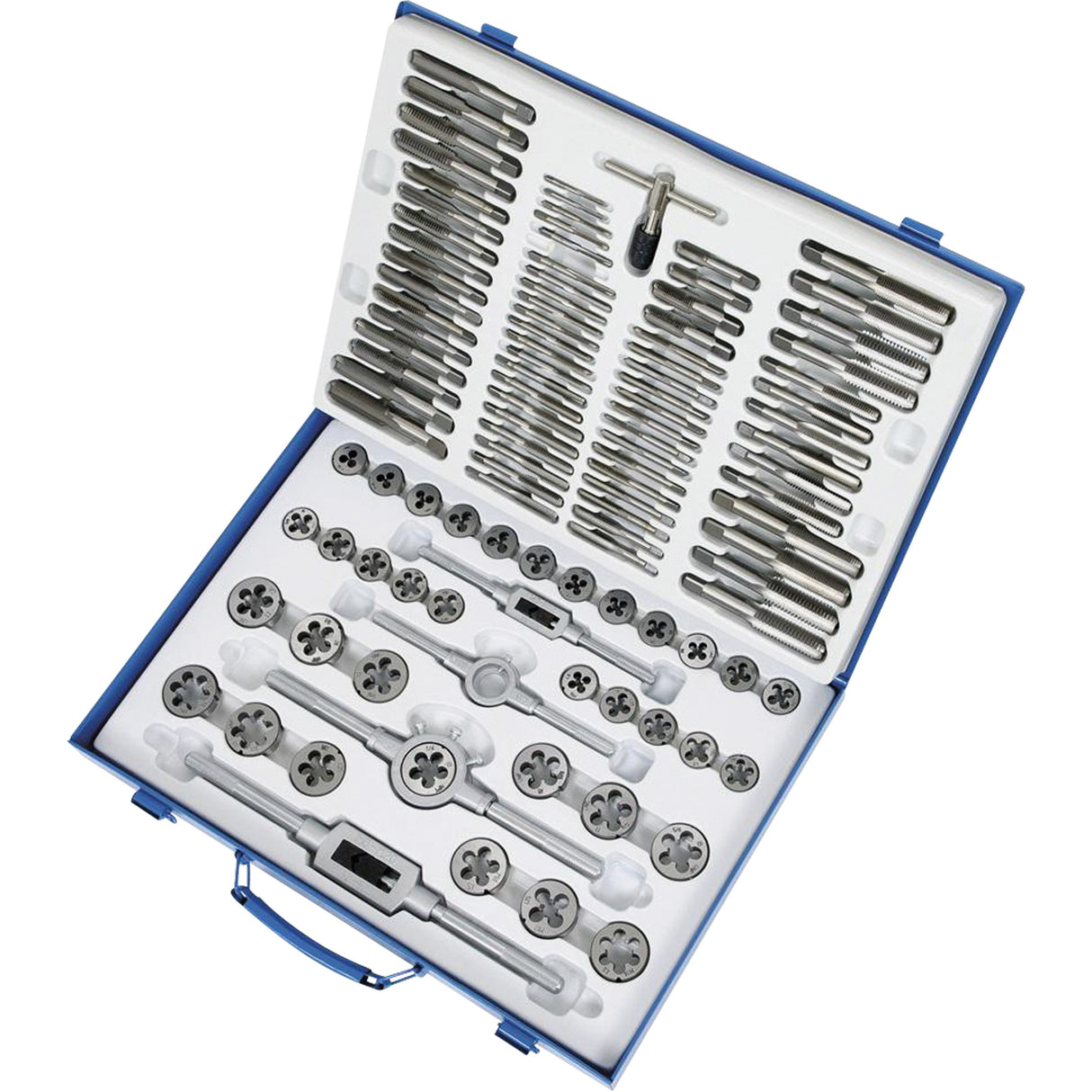 TD110A SAE/Metric Premium Alloy Tap & Die Set, 110 Pieces