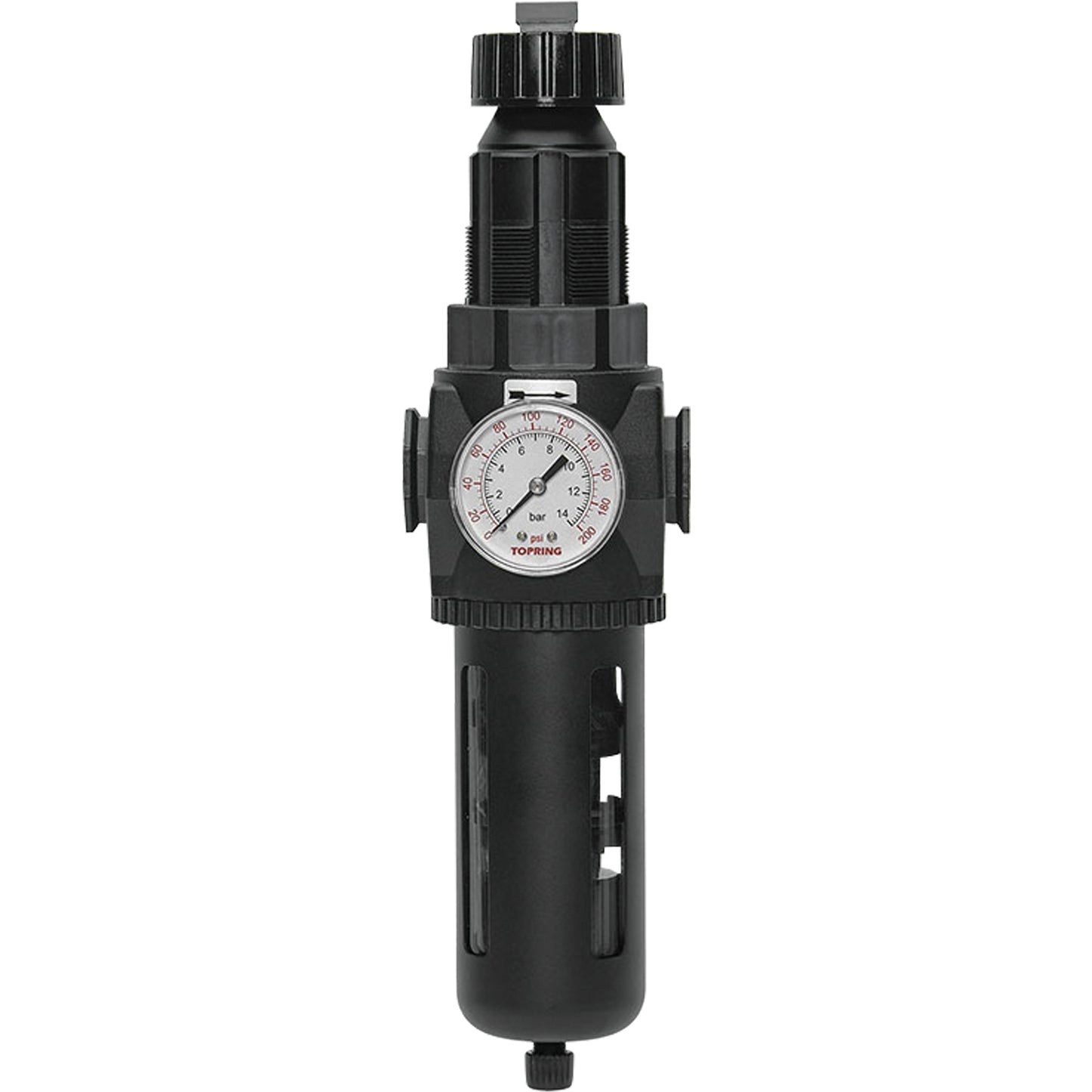 Modulair 400 Filter/Regulator with Manual Drain, 3/4" NPT, 200 psi, 9.1 fl. oz. Capacity