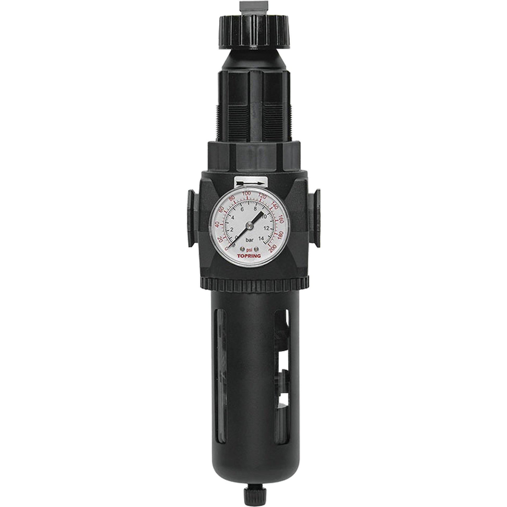 Modulair 400 Filter/Regulator with Manual Drain, 3/4" NPT, 200 psi, 9.1 fl. oz. Capacity