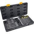20 Pc. 1/4" Drive Torque Screwdriver Set, 10 - 50 in. lbs. Torque Range, 16" Length