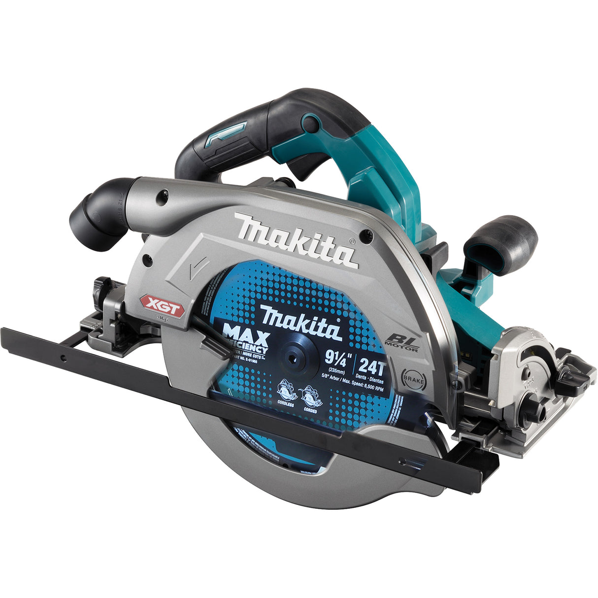 XGT Brushless Cordless Circular Saw with Guide Rail Base (Tool Only), 9-1/4", 40 V