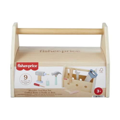 FP - WOOD - WOODEN TOOL BOX (Case of 2)