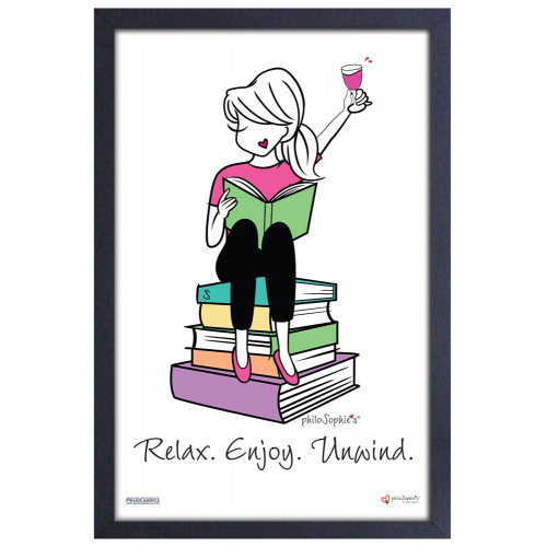 PHILOSOPHIE - RELAX, ENJOY, UNWIND - 11" x 17" GEL PRINT (Case of 6)