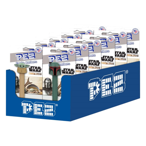 PEZ - STAR WARS - MANDALORIAN (PDQ) ASST (Case of 12)