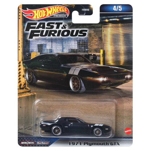 HOT WHEELS - PREMIUM FAST & FURIOUS ASST (Case of 10)