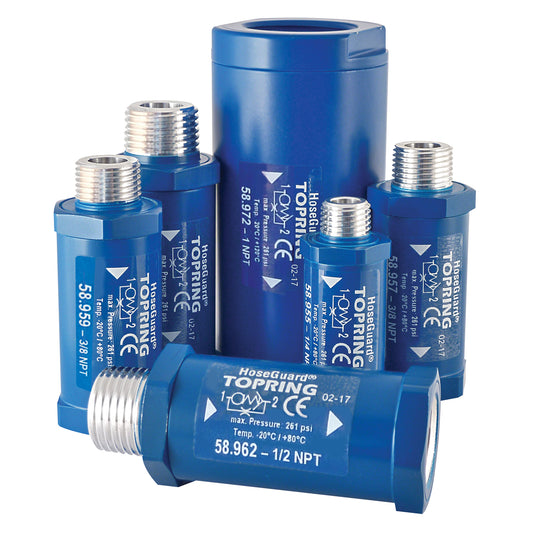 Anti Hose Whip Safety Valves