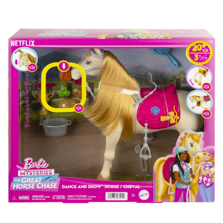 BARBIE - DANCE AND SHOW HORSE (Case of 2)