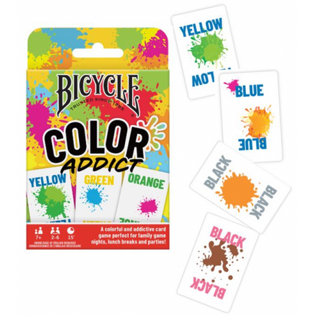 BICYCLE - COLOR ADDICT (Case of 6)