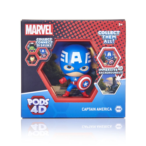 POD 4D - MARVEL - CAPTAIN AMERICA (Case of 6)