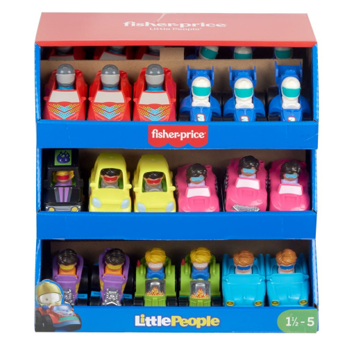 FP - LITTLE PEOPLE - NEW WHEELIES VEHICLES ASST (Case of 36)