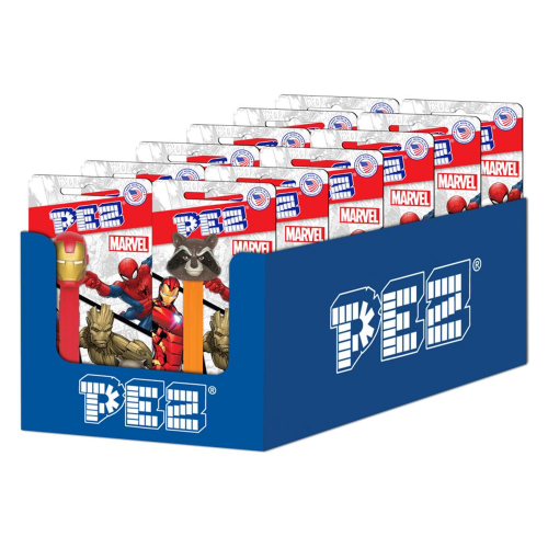 PEZ - MARVEL UNIVERSE (PDQ) ASST (Case of 12)