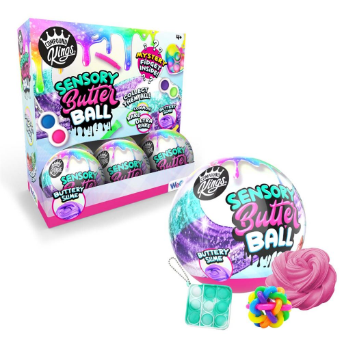 COMPOUND KINGS - SENSORY BUTTER 2.12oz BALL (BLIND) CDU ASST (Case of 9)
