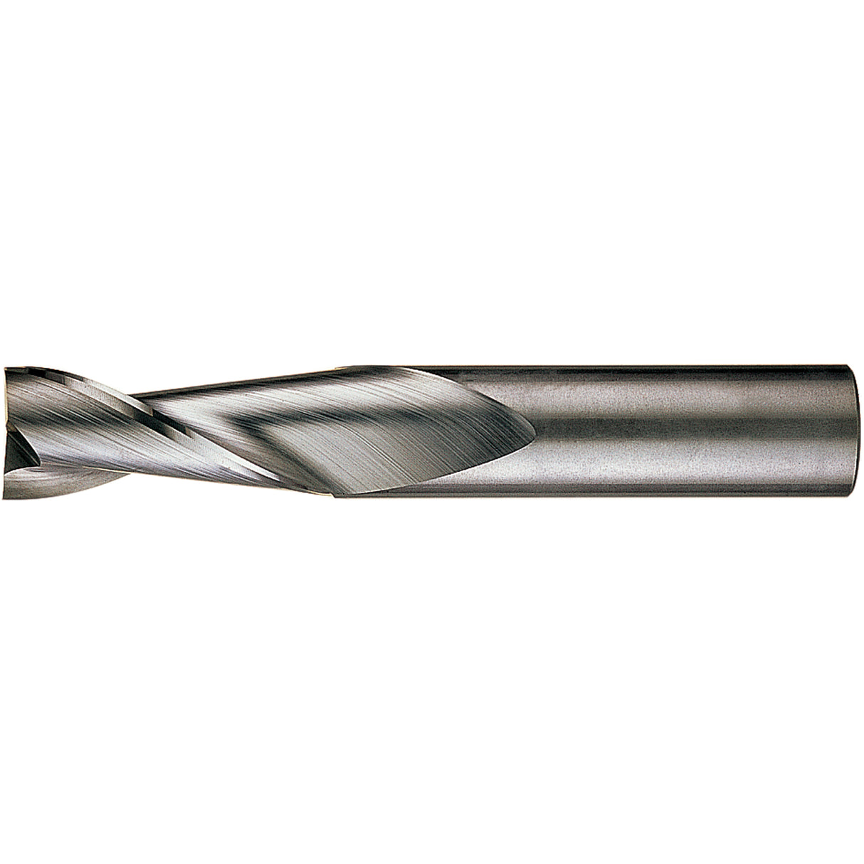End Mill, 7/16" Dia., 4 Flutes, Carbide