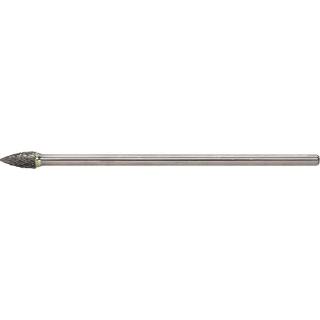 Solid Carbide Burr, SG-5L6, 1/2" Dia., 1/4" Shank, 1" Depth of Cut