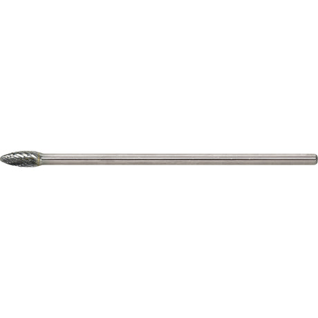 Solid Carbide Burr, SH-5L6, 1/2" Dia., 1-1/4" Depth of Cut