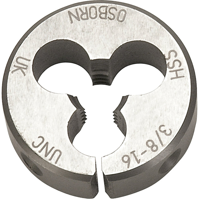 Split Circular Die, 3-56 Thread, High Speed Steel