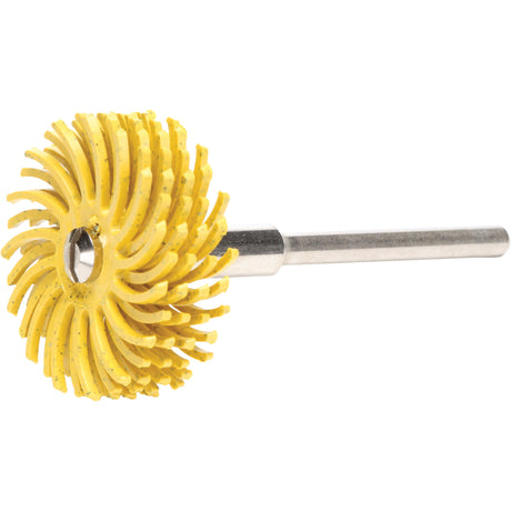 Scotch-Brite™ Radial Bristle Discs, Ceramic, 80X Grit, 1" Dia.