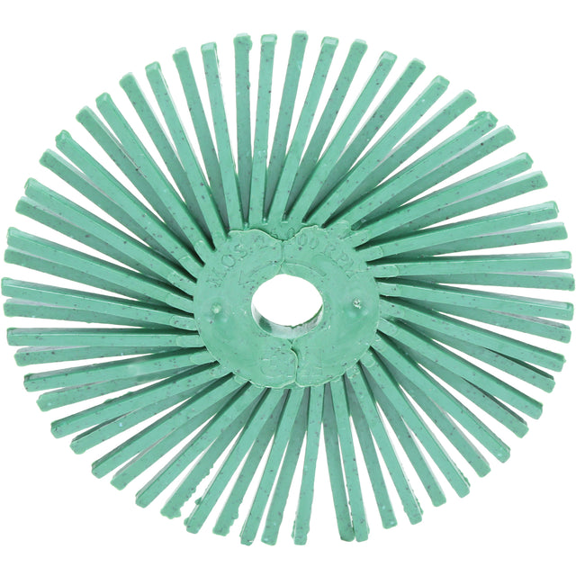 Scotch-Brite™ Radial Bristle Discs, Ceramic, 50 Grit, 3" Dia.