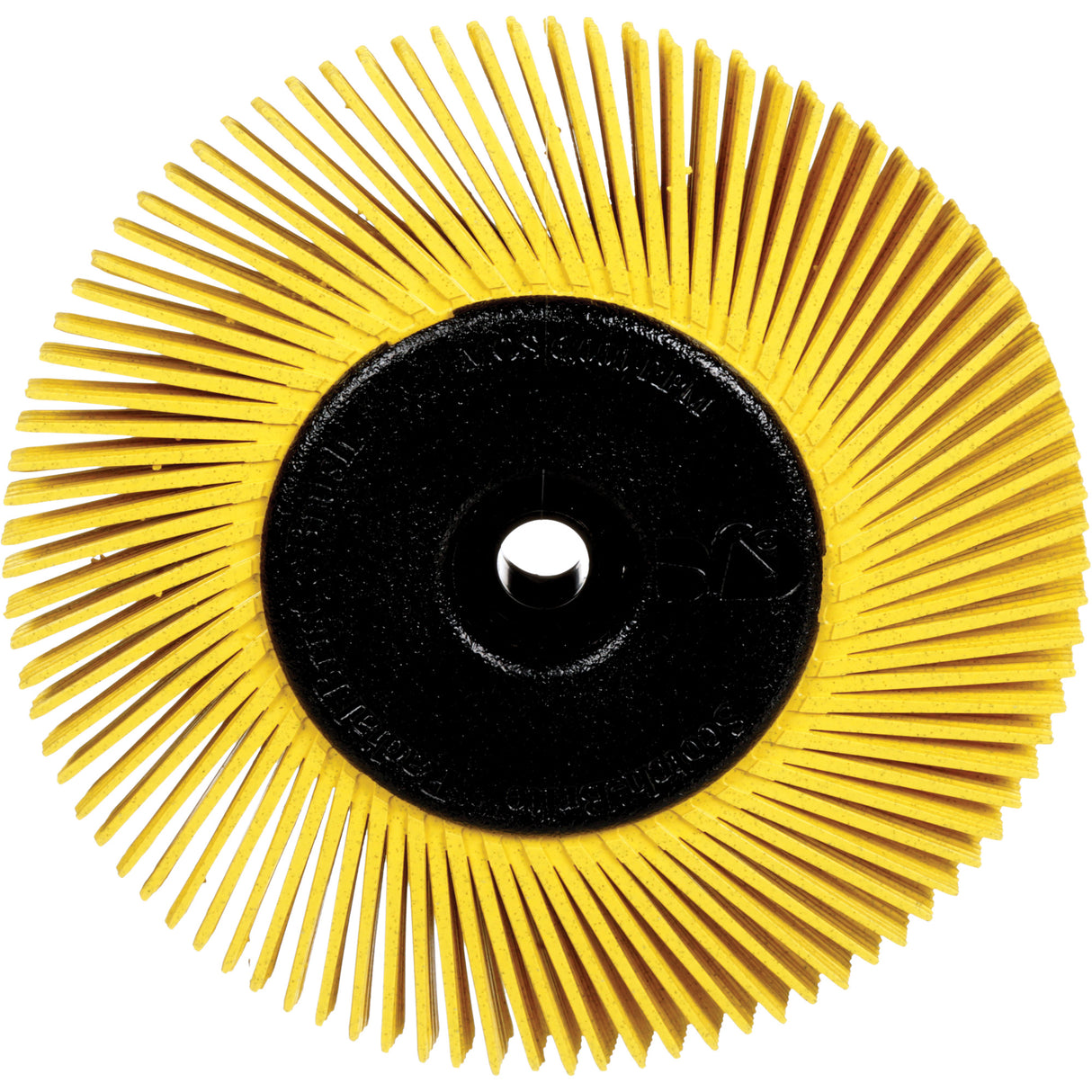 Radial Bristle Brushes for Bench Grinders, 80X Grit, 6" Dia.