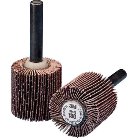 General Purpose Flap Wheel, Aluminum Oxide, 120 Grit, 1" x 1" x 1/4"