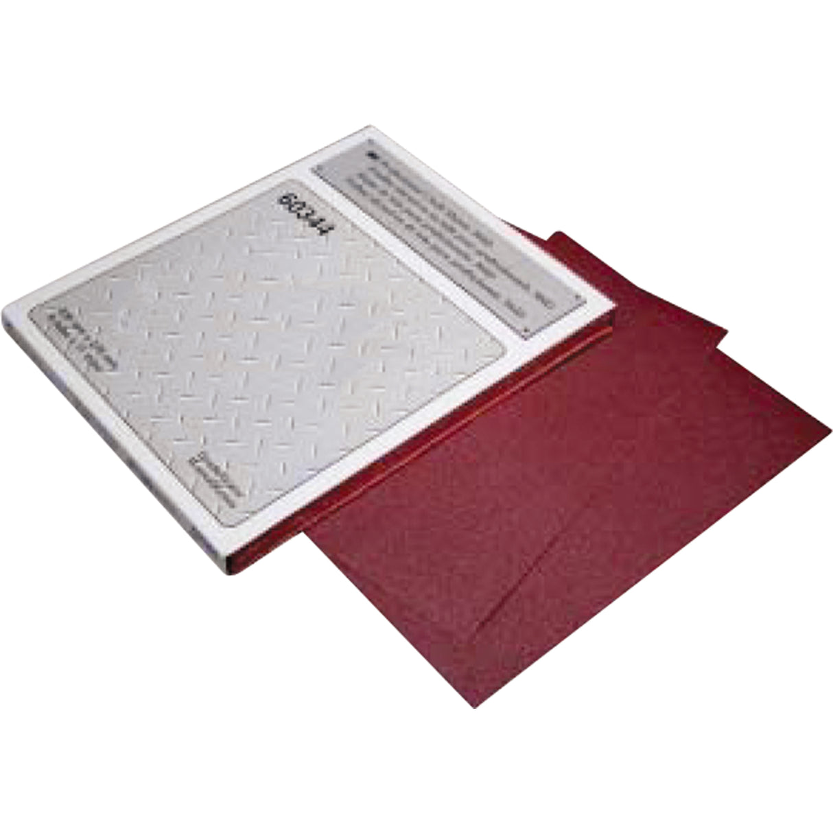 Shop Cloth Rolls - 314D Professional Cloth Sheets, 9" x 11", 60X Grit, Aluminum Oxide