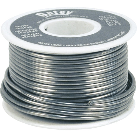 60/40 Solder, Lead-Based, 60% Tin 40% Lead, Rosin Core, 0.063" Dia.