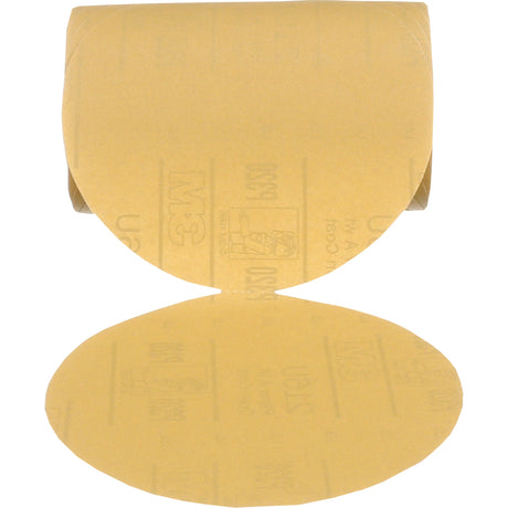 Stikit™ Gold Disc Roll, 6" Dia., P320 Grit, Aluminum Oxide