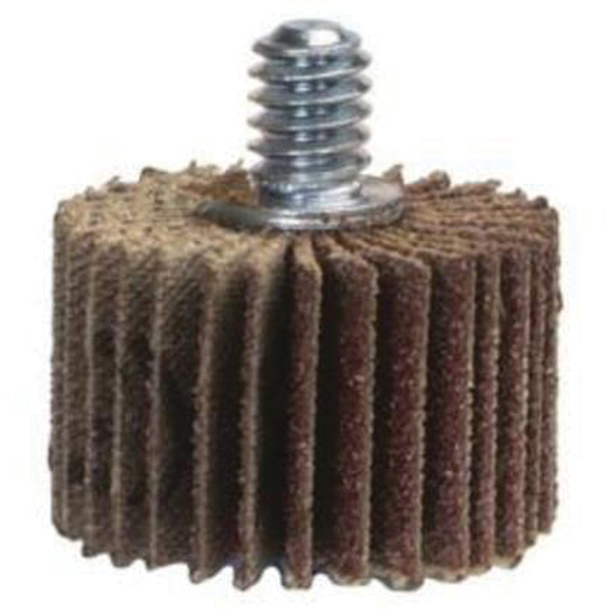 Grind-O-Flex™ Mini Quick-Change Flap Wheel, Ceramic Alumina, 120 Grit, 1" x 1" x 1/4"-20