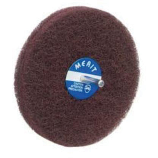Abrasotex Non-Woven Disc Wheel, 5" Dia., Medium Grit, Aluminum Oxide