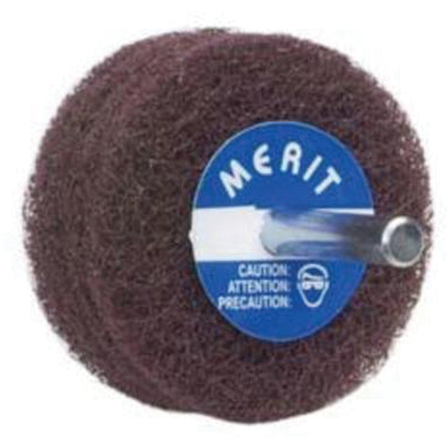 Abrasotex Non-Woven Disc Wheel, 5" Dia., Very Fine Grit, Aluminum Oxide