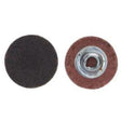 Quick-Change Disc, 2" Dia., 60 Grit, Aluminum Oxide