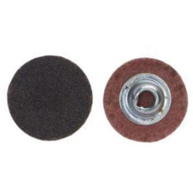 Quick-Change Disc, 2" Dia., 60 Grit, Aluminum Oxide