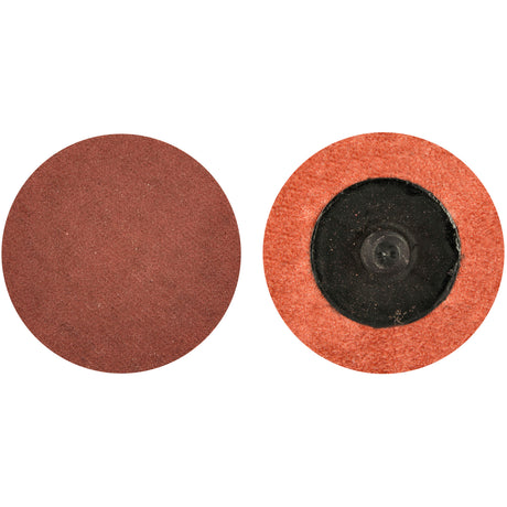 Quick-Change Cloth Disc, 2" Dia., 320 Grit, Aluminum Oxide