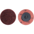 Non-Woven Quick-Change Buffing Disc, 1-1/2" Dia., Coarse Grit, Aluminum Oxide