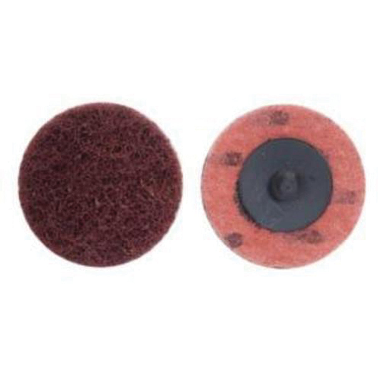 Non-Woven Quick-Change Buffing Disc, 3" Dia., Coarse Grit, Aluminum Oxide