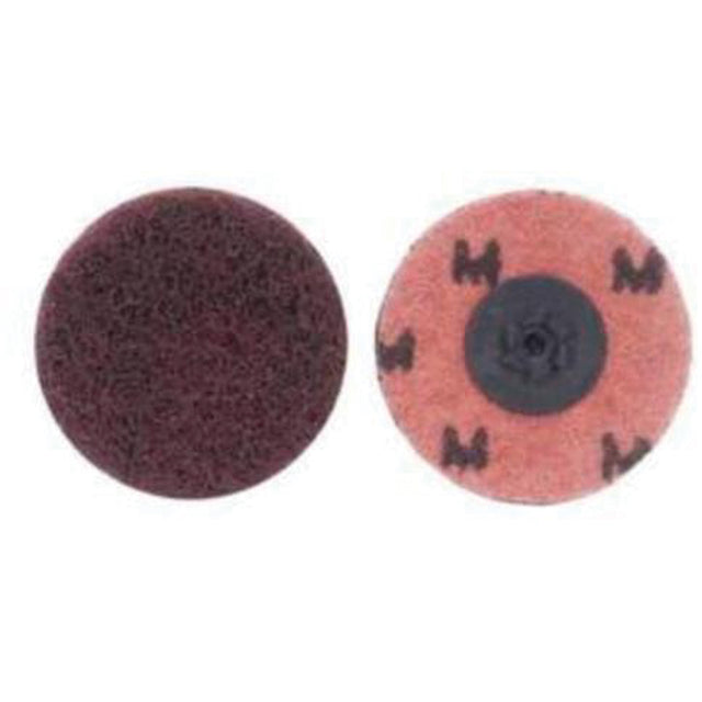 PowerLock® Abrasotex Buffing Disc, 1-1/2" Dia., Medium Grit, Aluminum Oxide